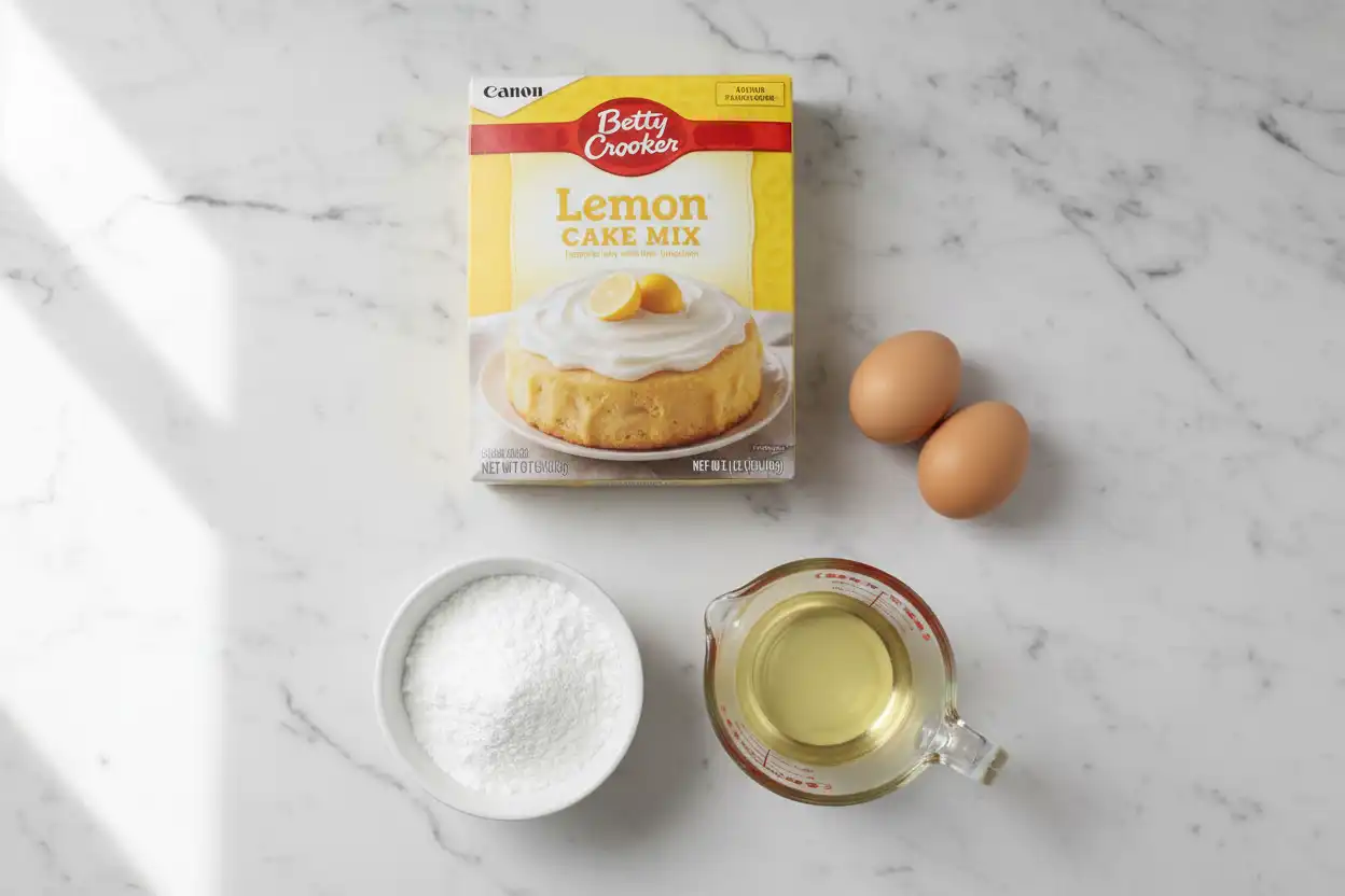 lemon cake mix cookies,cake mix,lemon cake,cake recipe,