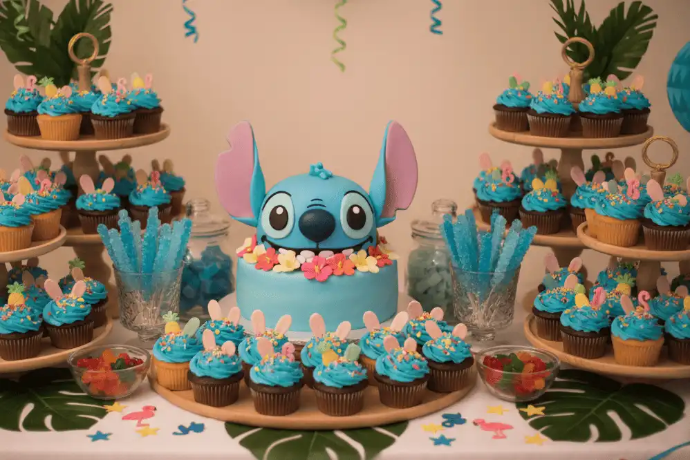 cake-and-cupcakes-dessert-table