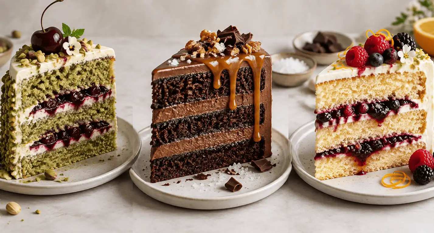 trois-tranches-de-g-teau-pistache-chocolat-et-agrumes