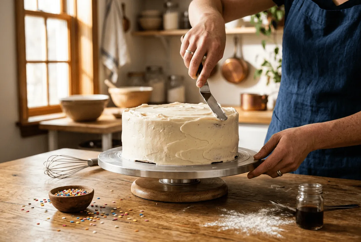 baker-s-hands-frosting-a-birthday-cake-in-a-sunlit-kitchen