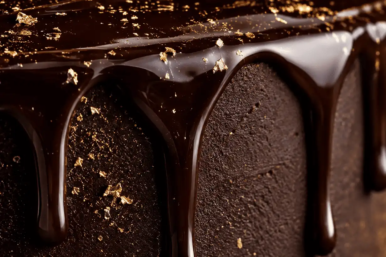close-up-of-chocolate-ganache-drip